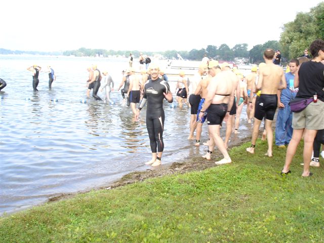 Joe ready for cold water